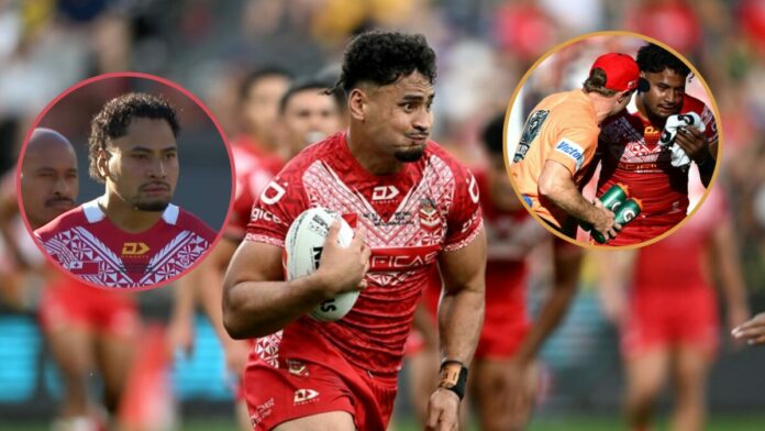 Eli Katoa, 2ème ligne des Tonga, a subi une chirurgie après trois chocs à la tête pendant le même match Eli Katoa, 2ème ligne des Tonga, a subi une chirurgie après trois chocs à la tête pendant le même match