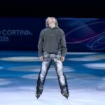 Ilia Malinin à la fin de sa performance au gala d'exhibition de Milan-Cortina / ©️ Capture d'écran Youtube